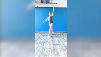 ballet dancer leg stretching