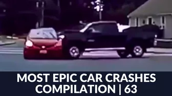 MOST EPIC CAR CRASHES COMPILATION! | 63 (USA, EU, ASIA, RUSSIA)