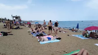 Barcelona Spain - Beach Walking - Summer June 2022