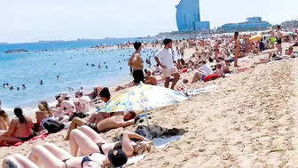 Beach Barceloneta????????Barcelona beach walk