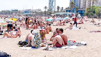 Beach Sant Miquel ????????Barcelona beach walk