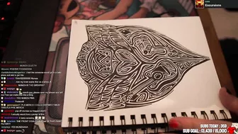 Philza draws SBI Art on stream!