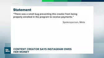 Content creator says Instagram owes her thousands