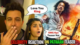 Bollywood Celebrity Reaction on Pathaan Teaser ????????♥️???? | Pathan Teaser Reaction | Srk News