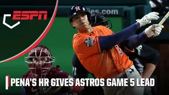 Jeremy Pena’s HR lifts Astros to Game 5 win vs. Phillies in 2022 World Series | MLB on ESPN