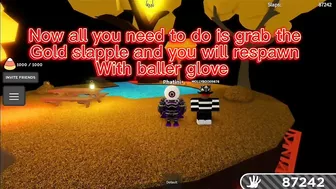 HOW TO GET THE BALLER GLOVE IN SLAP BATTLES (NEW UPDATE) (0 ROBUX NEEDED)