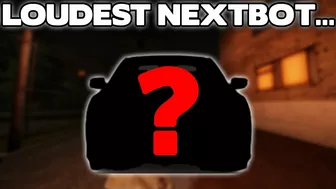 The NEW LOUDEST Nextbot In Nico's Nextbots | Roblox Nico's Nextbots