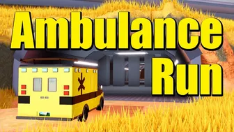 Revamped Ambulance Power Plant Run (Roblox Jailbreak)