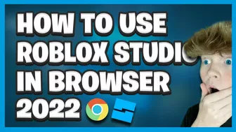 How To Use ROBLOX STUDIO IN BROWSER! 2022