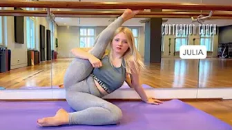 Stretch splits & yoga & contortion workout #yoga #contortion #stretch #split #flexibility