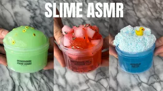 SLIME ASMR COMPILATION #slime