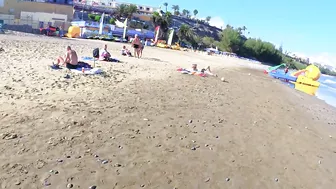 Canarias Walking beach with Chill Music #VR #4K #video4k