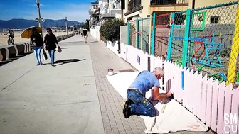 Street Art at the Beach