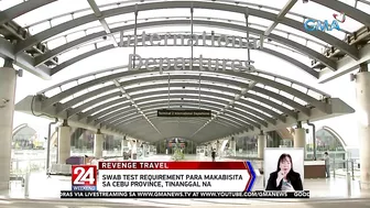 "Revenge travel" o pagdami ng mga turista, ramdam na raw ng tourism industry | 24 Oras Weekend