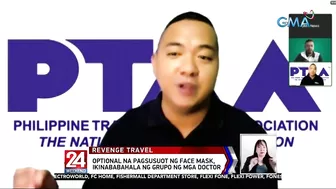 "Revenge travel" o pagdami ng mga turista, ramdam na raw ng tourism industry | 24 Oras Weekend