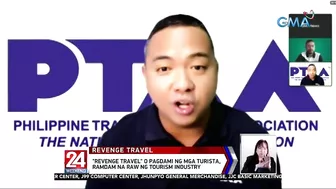 "Revenge travel" o pagdami ng mga turista, ramdam na raw ng tourism industry | 24 Oras Weekend