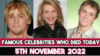 Famous Celebrities Who Died Today 5th November 2022 Famous Deaths 2022 Big Actors died today News