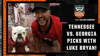 College GameDay's picks for Tennessee vs. Georgia with Luke Bryan | College GameDay