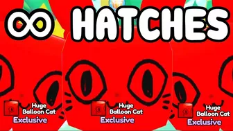 ????????How To Hatch *INFINITE* HUGE BALLOON CATS & RAINBOW COINS In Cat Universe Pet Simulator X Update!