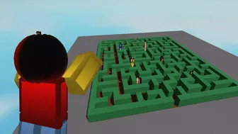 ROBLOX NEXTBOT MAZE... (This Is Horrifying...) [ROBLOX]