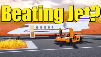 Is the Javelin Fast Enough to Beat the Private Jet? (Roblox Jailbreak)