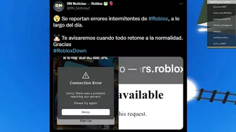 ⚠️ROBLOX HA CAIDO Y ESTA EMPEORANDO!!