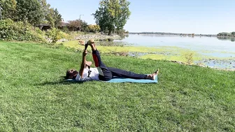 Cure leg pain by this Yoga pose