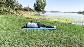 Cure leg pain by this Yoga pose