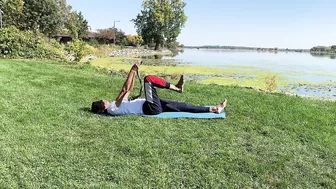 Cure leg pain by this Yoga pose