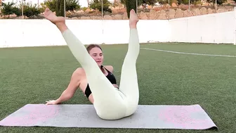 leg stretch & flexible splits & contortion workout & middle split stretches. yoga & gymnastics