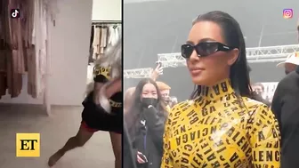 North West MOCKS Kim Kardashian's Iconic KUWTK Moments on TikTok