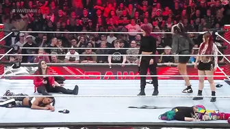 Damage CTRL accept WarGames Challenge from Bianca Belair, Alexa Bliss and Asuka: Raw, Nov. 7, 2022