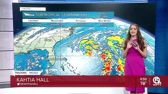 WPTV First Alert Weather forecast, morning of Nov. 8, 2022