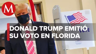 Vota Donald Trump en Palm Beach, Florida