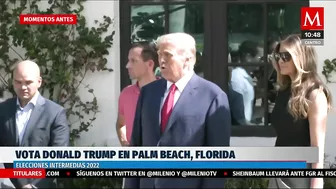 Vota Donald Trump en Palm Beach, Florida