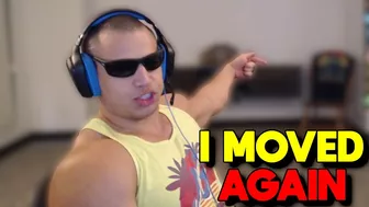 Tyler1 shows his new stream location