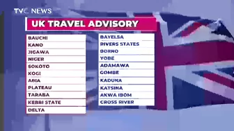 UK Update Travel Advice For Abuja, Warns Citizen To Avoid 22 States