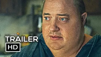 THE WHALE Official Trailer (2022) Brendan Fraser, Sadie Sink Movie HD