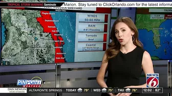 Tracking Nicole: Models & County-by-county impacts