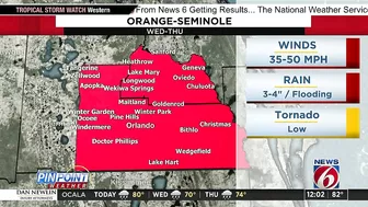 Tracking Nicole: Models & County-by-county impacts