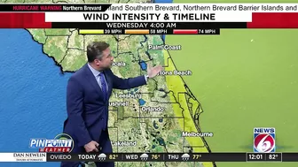 Tracking Nicole: Models & County-by-county impacts