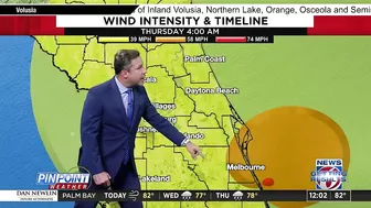 Tracking Nicole: Models & County-by-county impacts