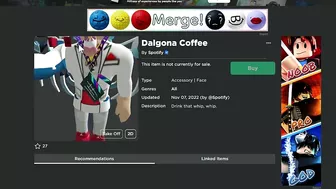 *FREE ITEM* How To Get Dalgona Coffee on Roblox - Spotify Island