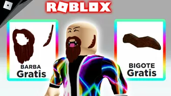 COMO TENER BARBA Y BIGOTES *GRATIS* EN ROBLOX 2022 [EVENTO SECRETO]