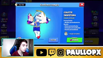 COLETTE INSPETORA DE 25.000 PONTOS ESTELARES | BRAWL STARS