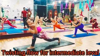 suriya yoga flow for intermediate level