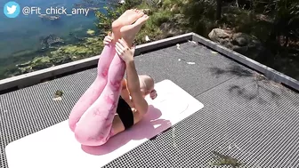 Yoga by the Pond