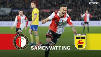 Hartman goud waard met EERSTE FEYENOORD-GOAL ⚽???? | Samenvatting Feyenoord - SC Cambuur