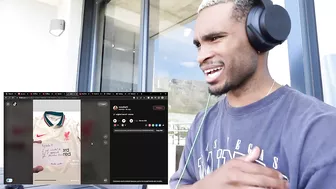 Mansa reacts to his new song on tiktok