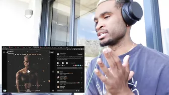 Mansa reacts to his new song on tiktok